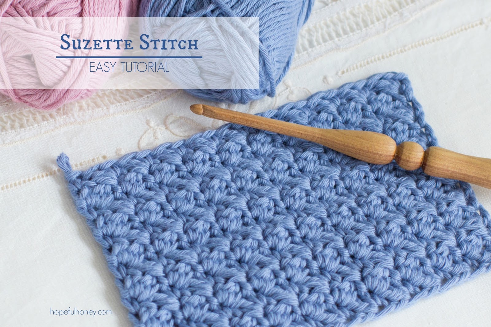 ... , Crochet, Create: How To: Crochet The Suzette Stitch - Easy Tutorial