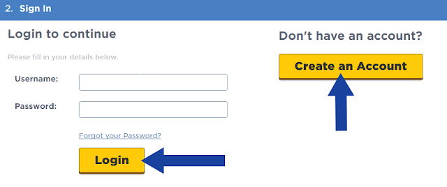create an account