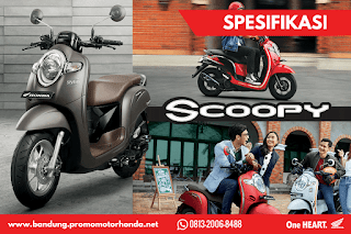 Spesifikasi motor honda Scoopy terbaru