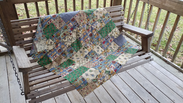 Charity quilt using The Road Trip pattern by Cluck Cluck Sew