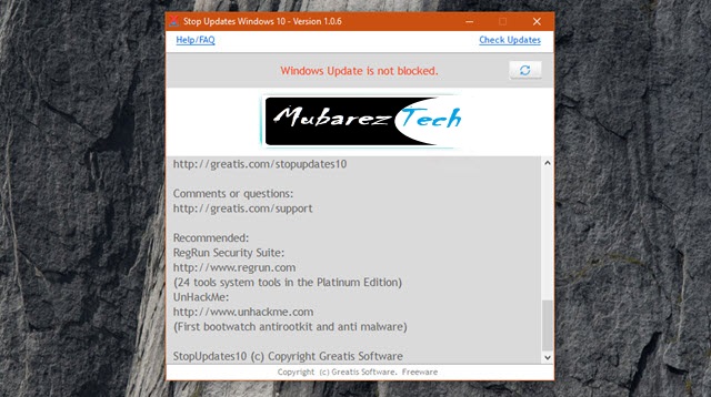 stopupdates software stopupdates software