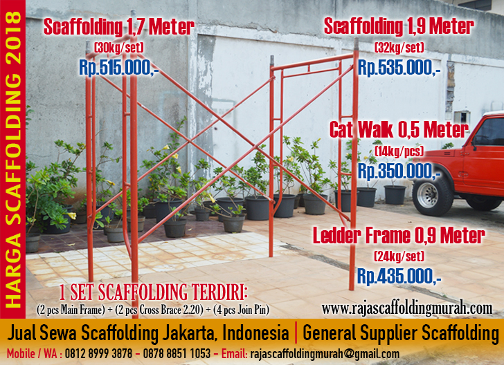 supplier scaffolding Jakarta berkualitas BAGUS - RAPI