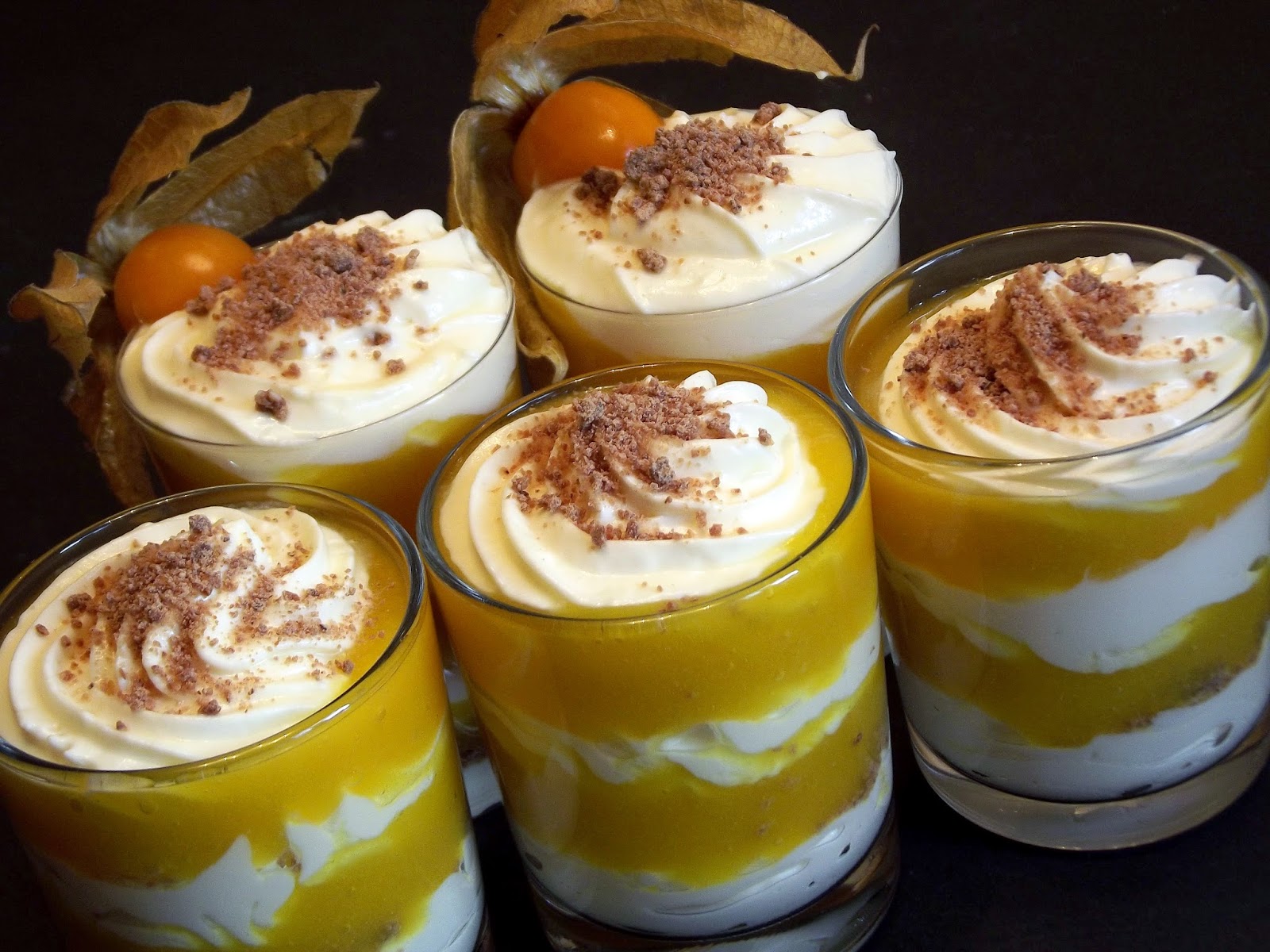 Mascarpone Dessert Mit Pfirsich — Rezepte Suchen