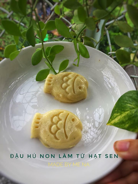 Món đậu phụ ngon tốt cho sức khỏe làm bằng hạt sen Món đậu phụ ngon tốt cho sức khỏe làm bằng hạt sen
