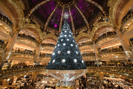 albero Natale LaFayette Parigi