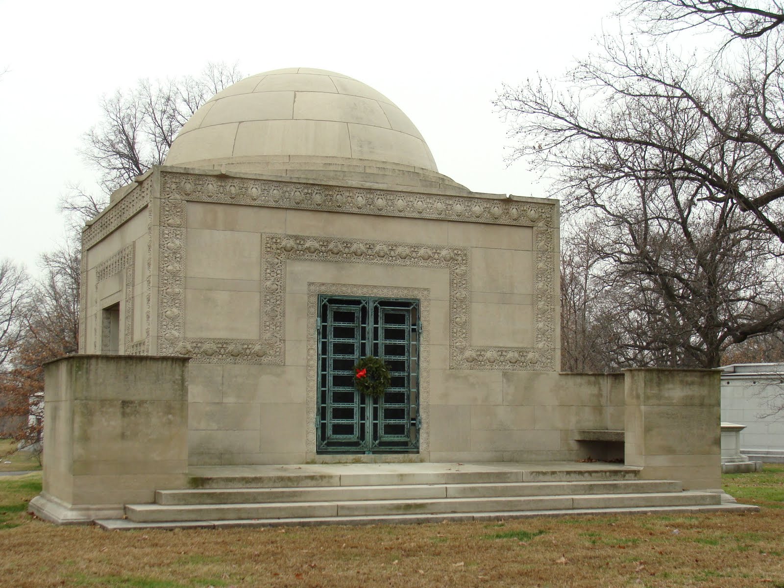 Saint Louis Patina Louis Sullivan Mausolea in St. Louis and Chicago
