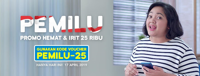 #BliBli - #Promo PEMILU 2019 - Dapatkan Harga Hemat & Irit 25K (17 April 2019)
