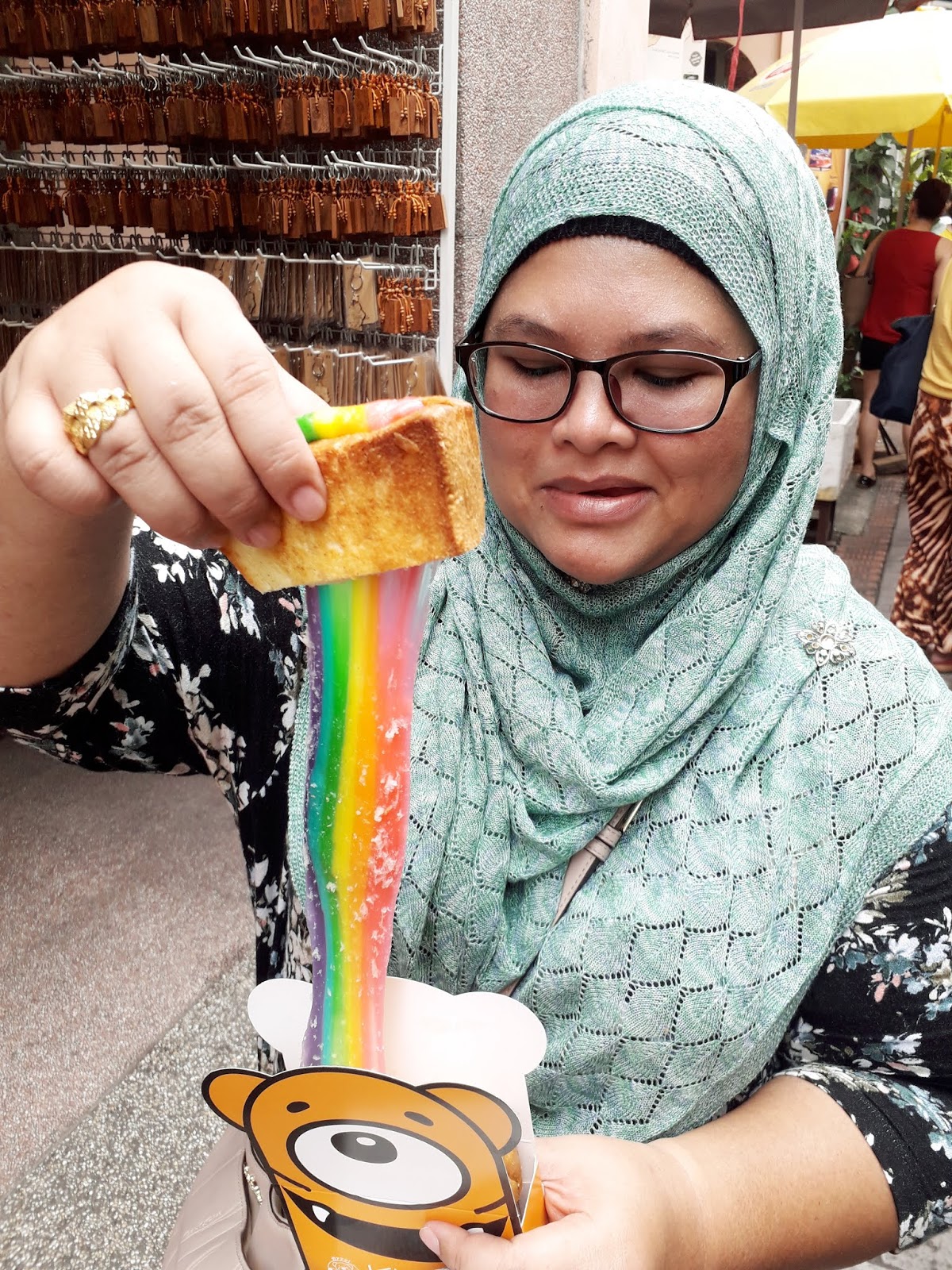 Neeja Shamiza Rainbow Cheese Toast At Concubine Lane