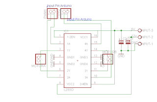 Cara Mengontrol Motor DC l293 Atmega CVAVR