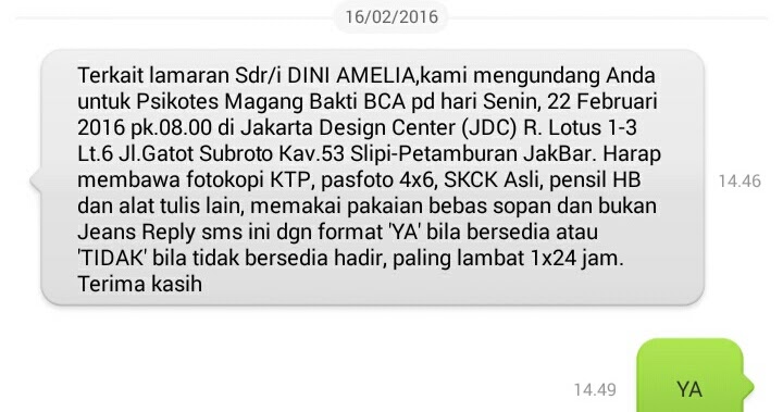 Contoh Soal Psikotes Magang Bakti Bca 2019 Bakti Soal