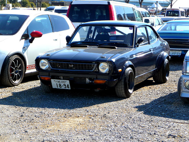 Toyota Corolla Levin TE27, japoński sportowy samochód, klasyk, stary, oldschool, coupe