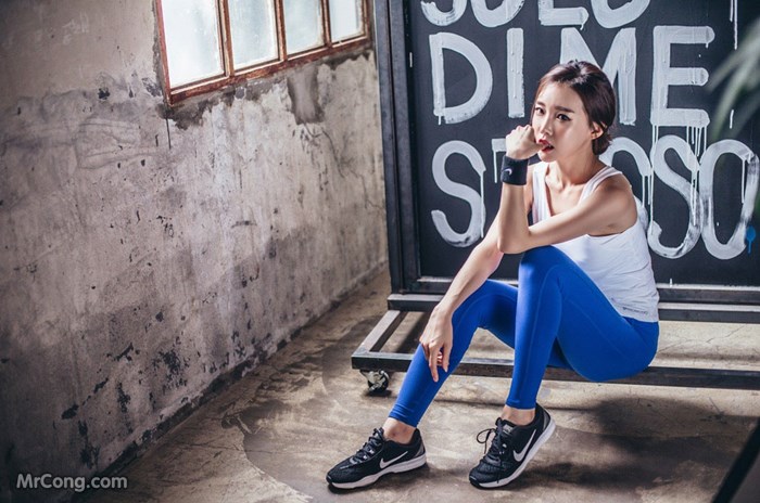 Beautiful Yoon Ae Ji poses glamor in gym fashion photos (56 photos) photo 2-4