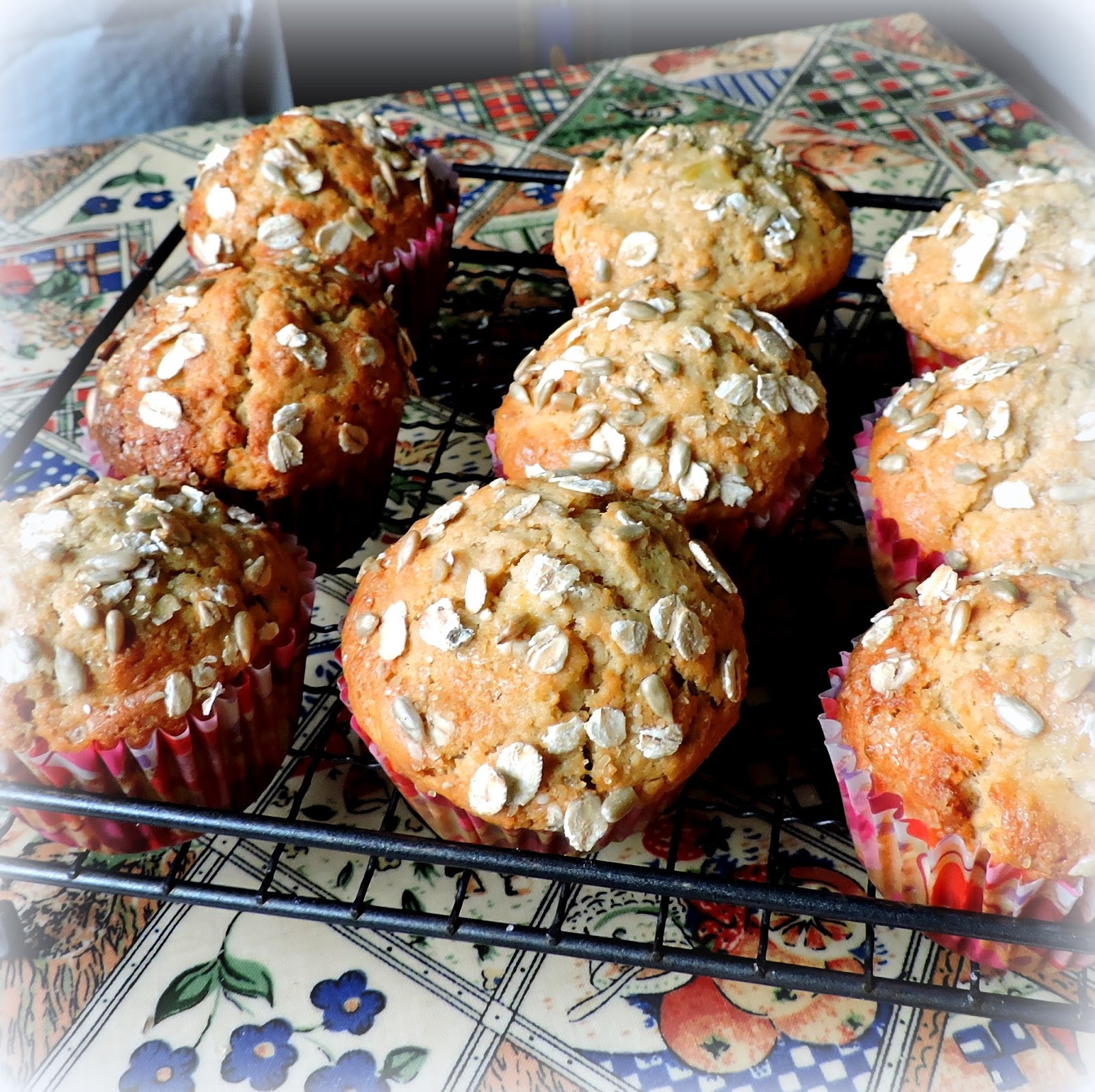 Oat, Apple & Sunflower Seed Muffins The English Kitchen