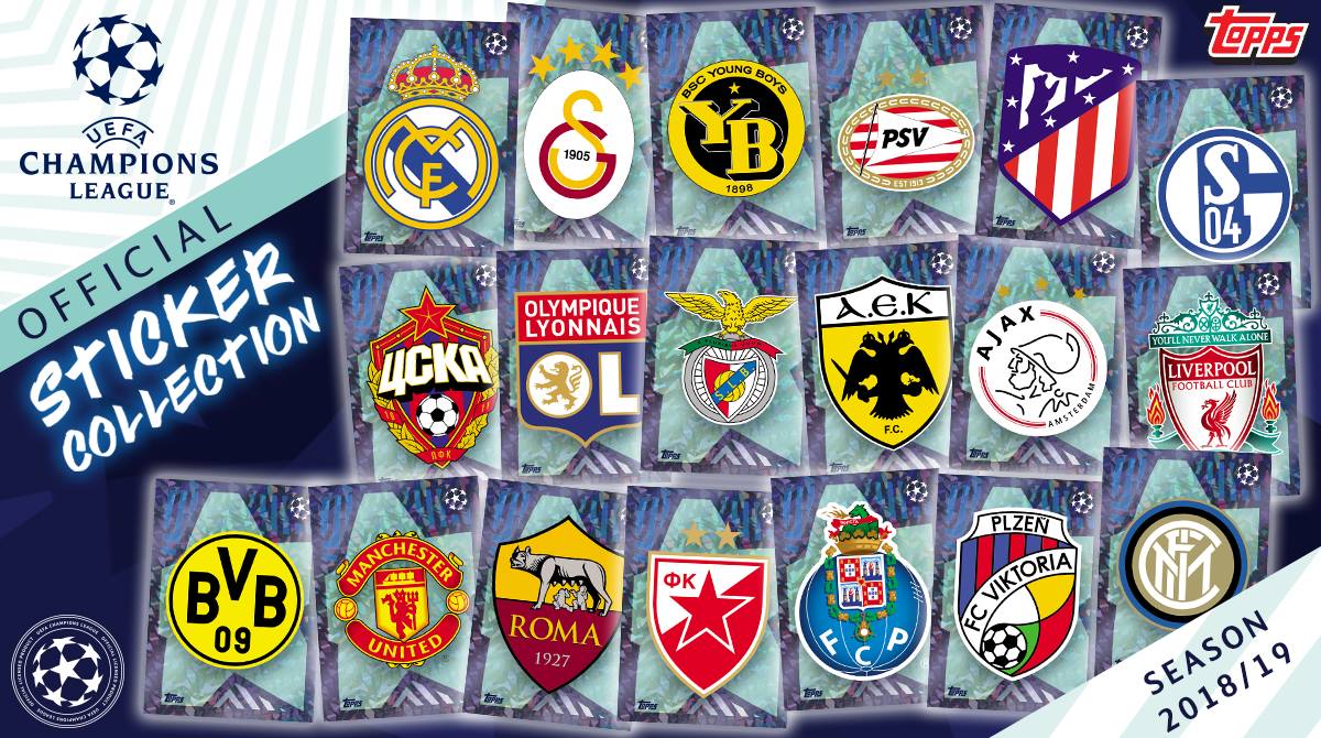 Topps Champions League 18/19 sticker 212-club logotipo