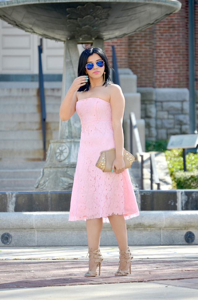 Romantic Dress-MariEstilo-Fashion Blogger-Latina Blogger-ArmandHugon-dc blogger