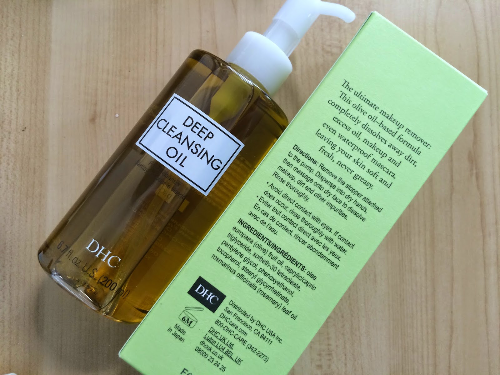 BeHonestBeauty Edit My Holy Grail Makeup Remover DHC Deep Cleansing Oil