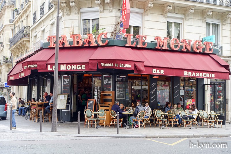 B-Kyu: Paris ~ Bistros Bistrots Cafes Tabacs and Brasseries