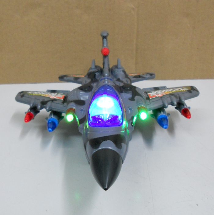 BongBongIdea TOY JET AND SOUND AND LIGHT BUMP AND GO ACTION