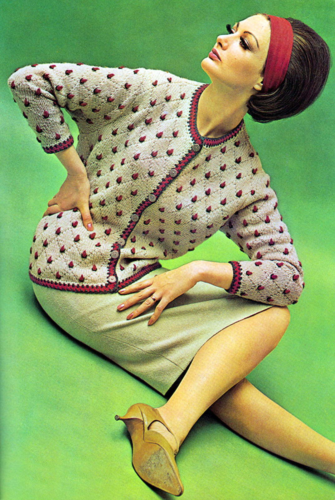 A Collection of 30 Beautiful Vintage Knitwears for Women in the 1960s ...