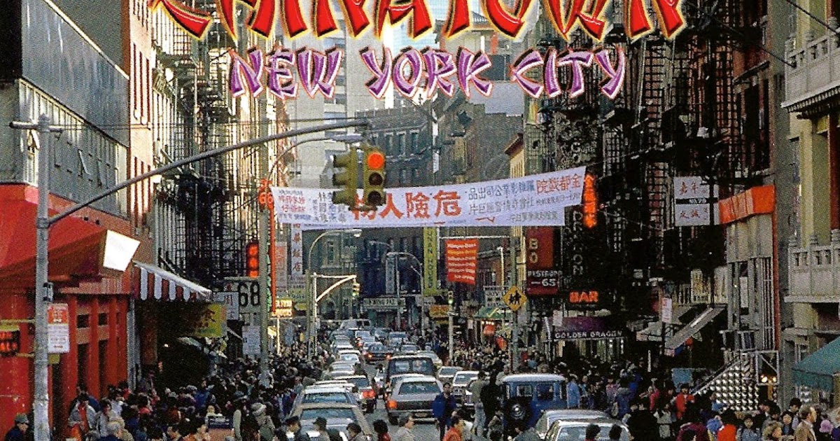 My Favorite Postcards: Chinatown, New York City