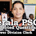 Kerala PSC  Model Questions for LD Clerk - 60