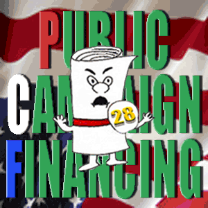 Take back democracy before it's too late with Public Campaign Financing!