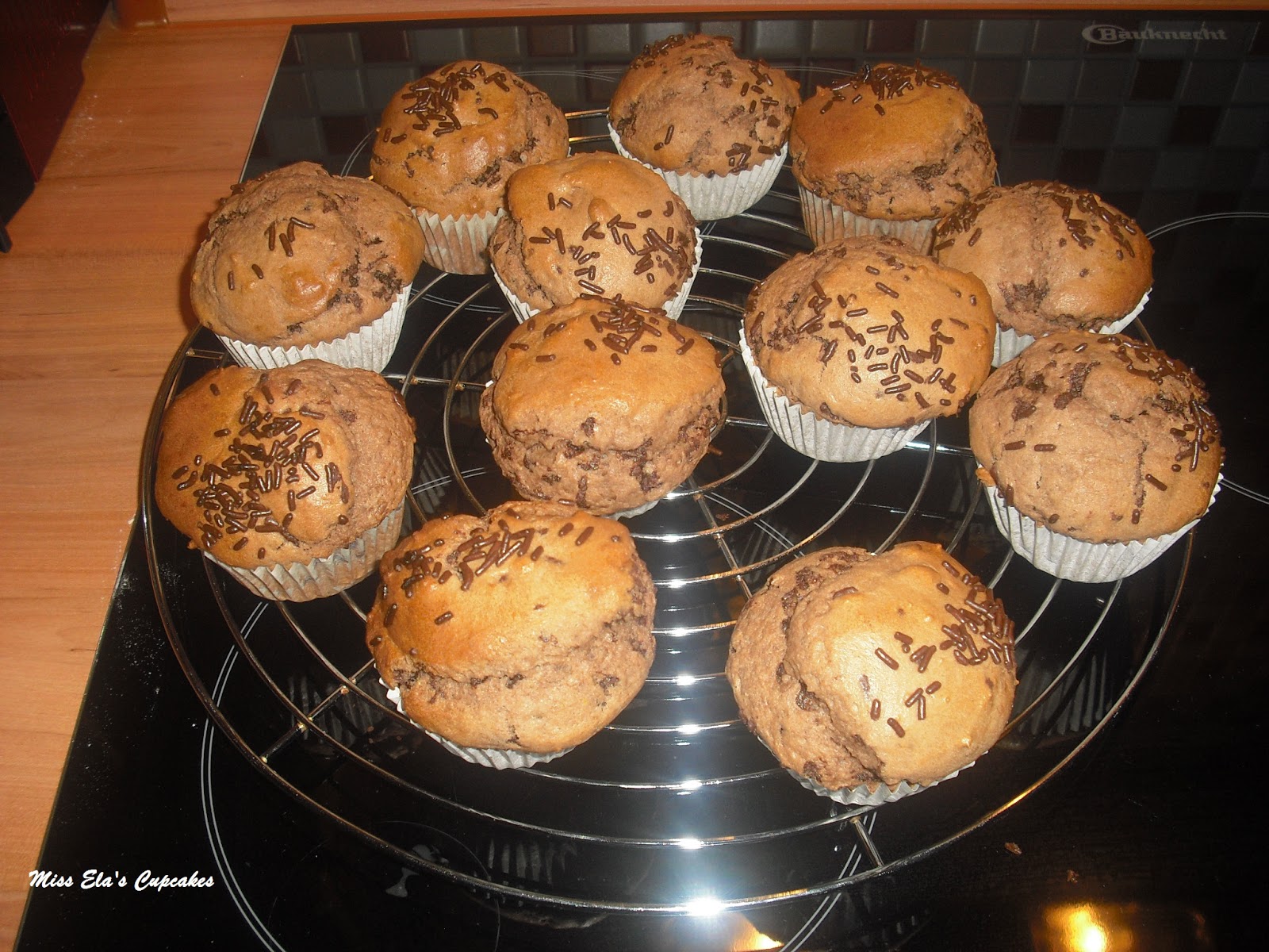 Miss Ela&amp;#39;s Cupcakes: Nutella-Muffins
