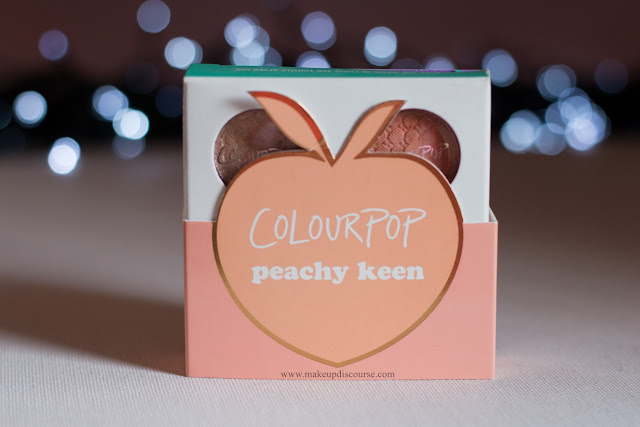 Colourpop Peachy Keen Super Shock Eyeshadow Quad Review, Swatches and Photos