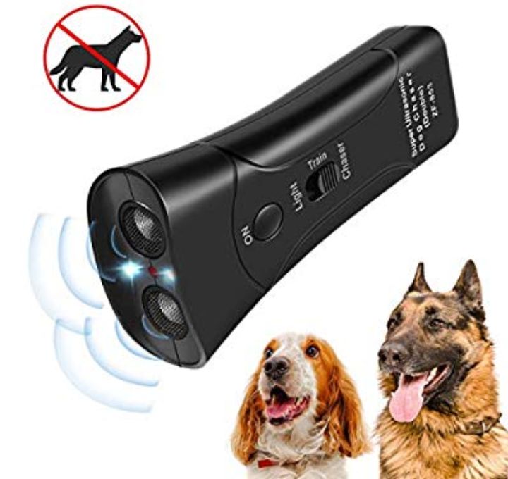 Pet Care: Ultrasonic Anti-Bark Control Device with Light for Dogs - Zomma