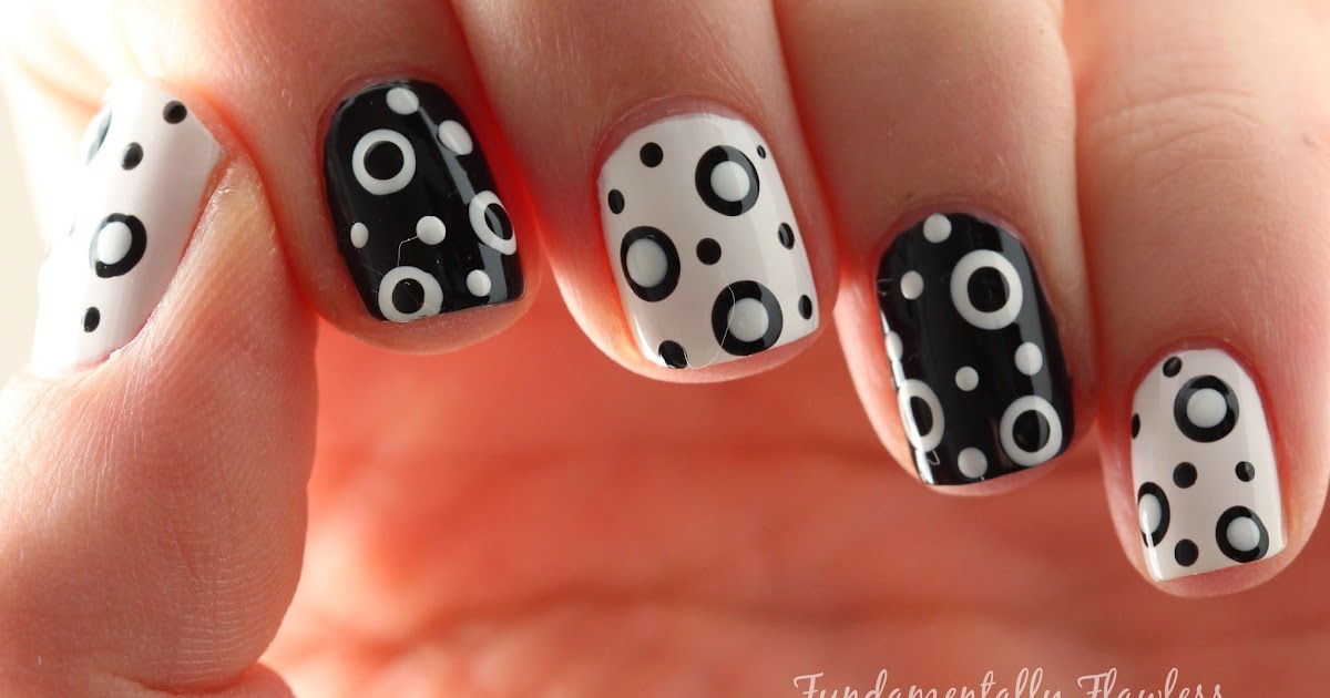 Fundamentally Flawless: Black and White Double Dotticure