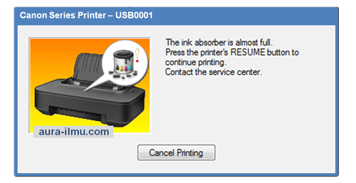 Error Printer Canon