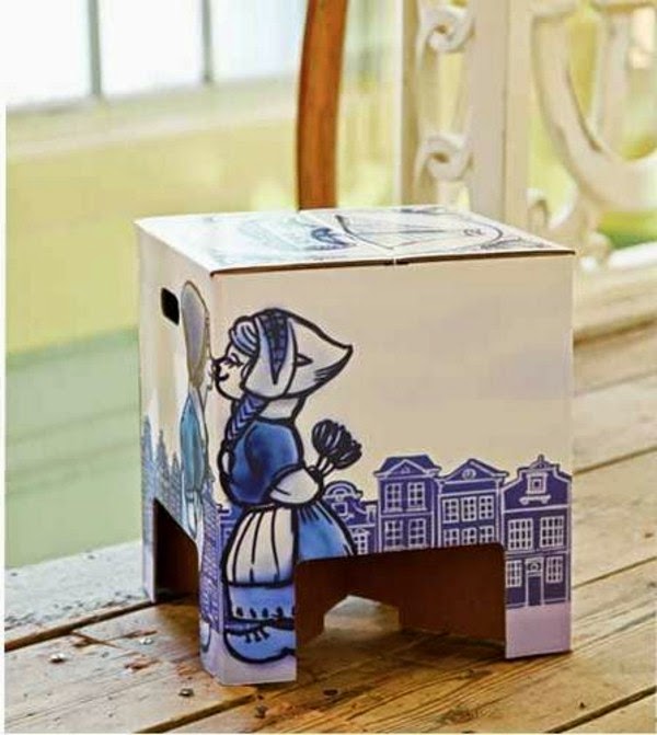 Stool Cardboard Original ideas!