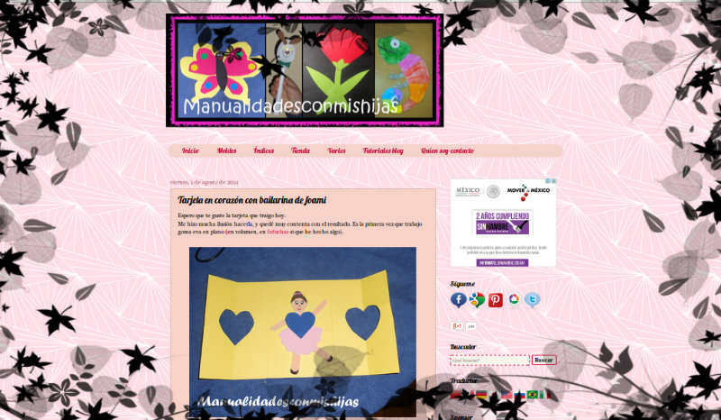 manualidades con mis hijas