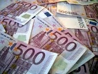 Notas de 500 euros Imagem de notas de 500 euros