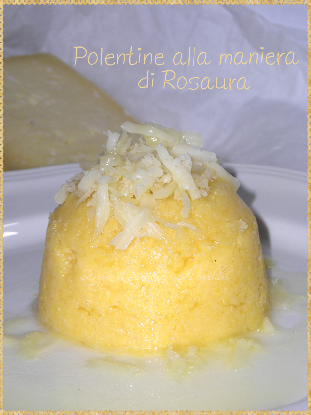 Polenta con burro e Montasio