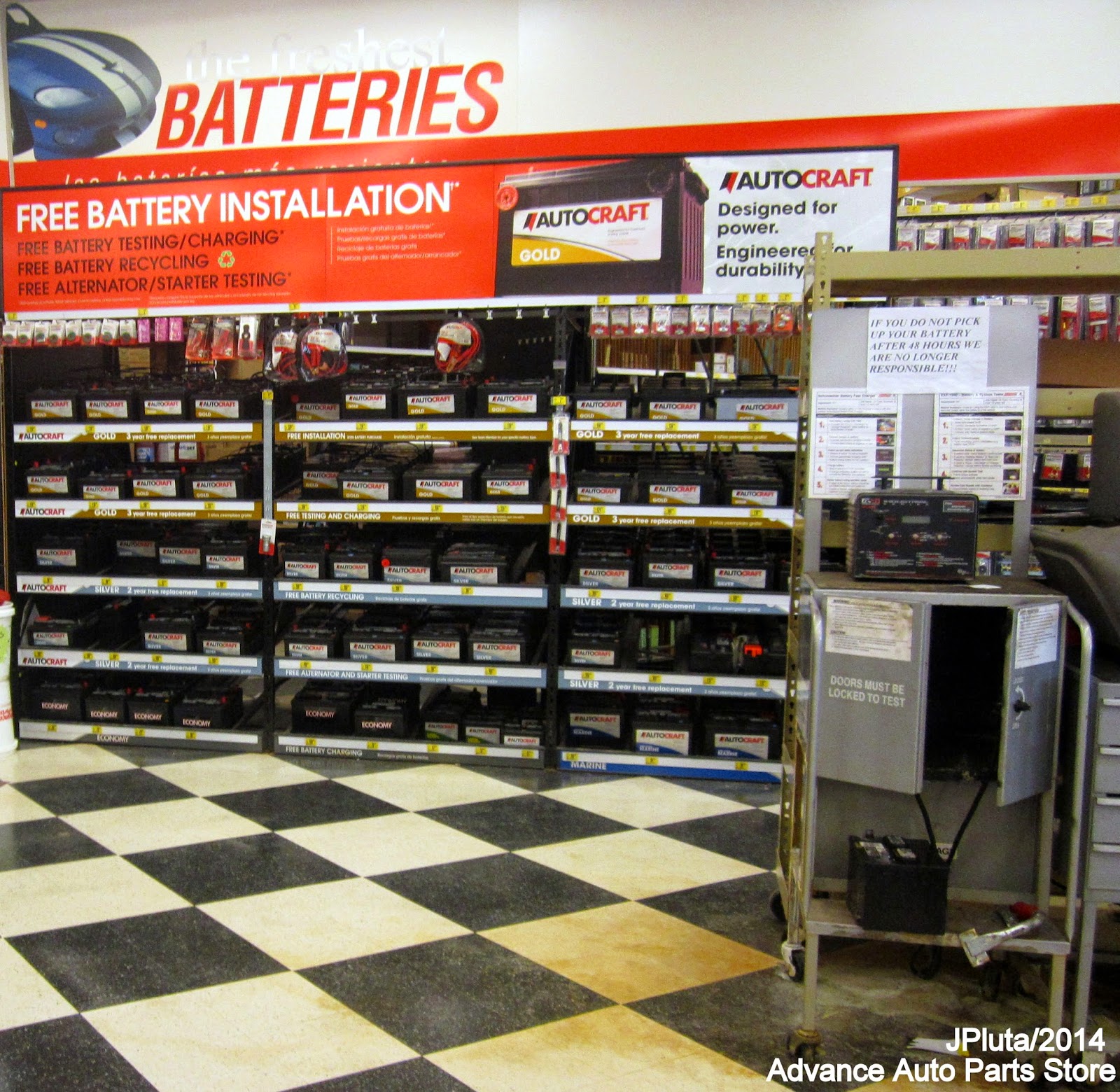 Battery store. Advance auto Store. Advanced auto Parts. Freedom Batteries.