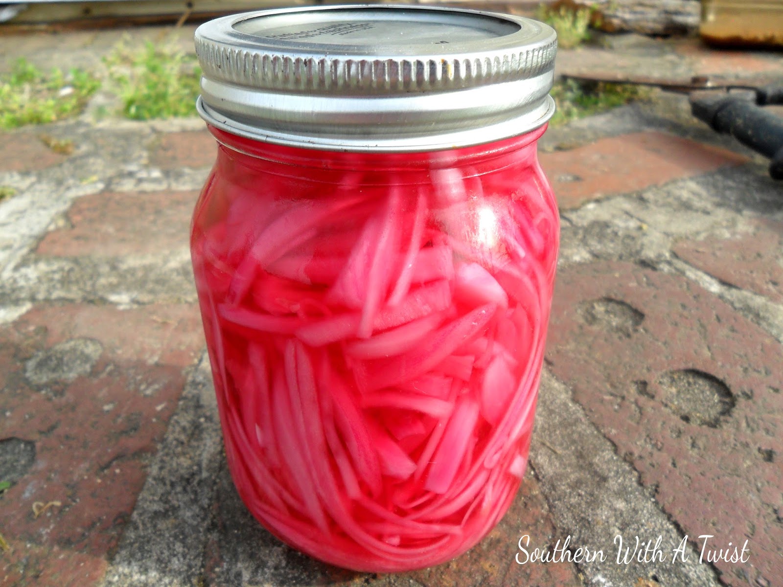 Southern With A Twist Quick Pickled Red Onion Food in Jars Mastery