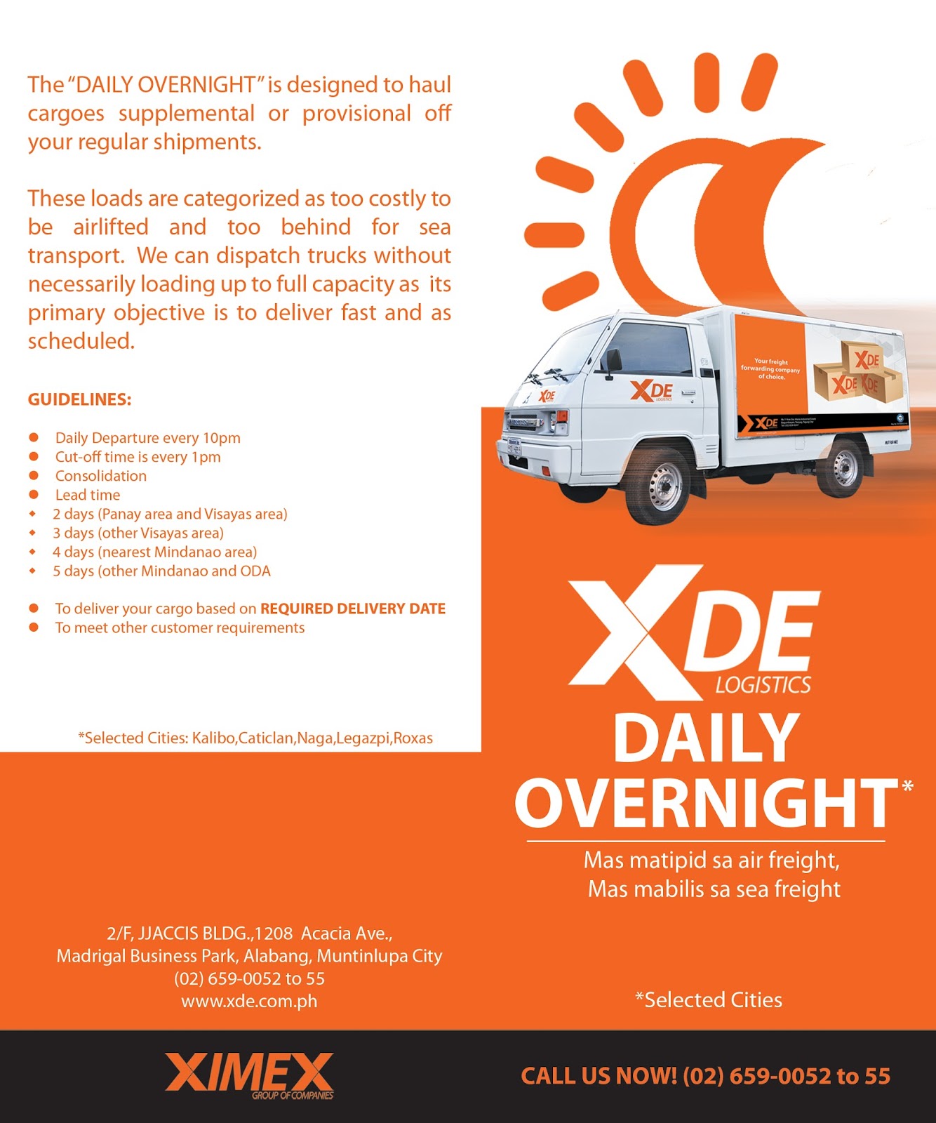 PORTFOLIO/PROJECTS CORPORATE DESIGNS XIMEX DELIVERY EXPRESS