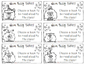 Second Grade Sizzle: Warm Fuzzies!