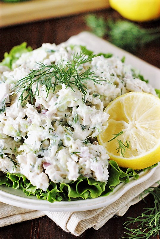 Tzatziki Chicken Salad The Kitchen is My Playground