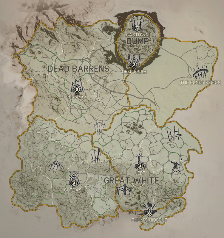 Mad Max Map