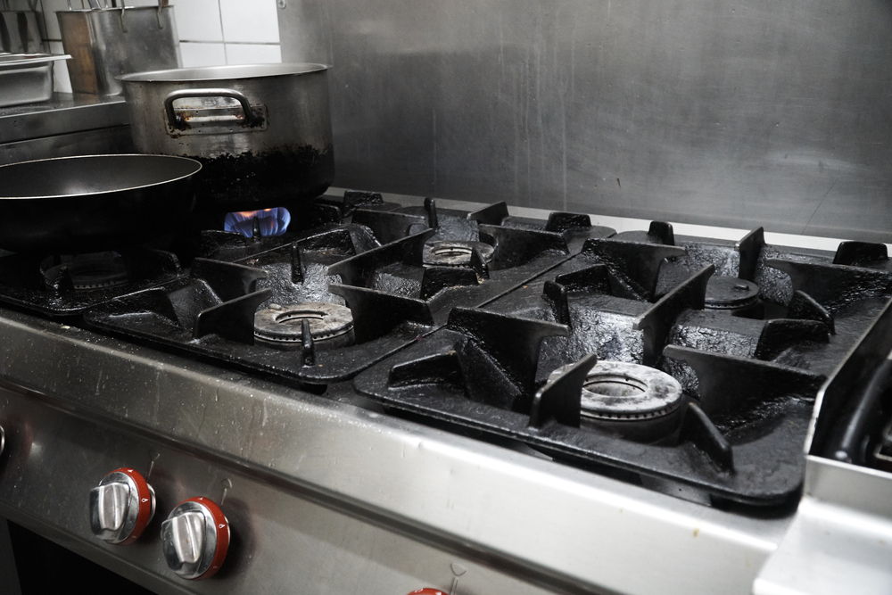Cleaning Your Commercial Stove Top