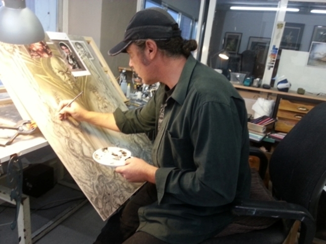 Festival del Cómic de Úbeda Fallece el ilustrador madrileño Carlos Díez