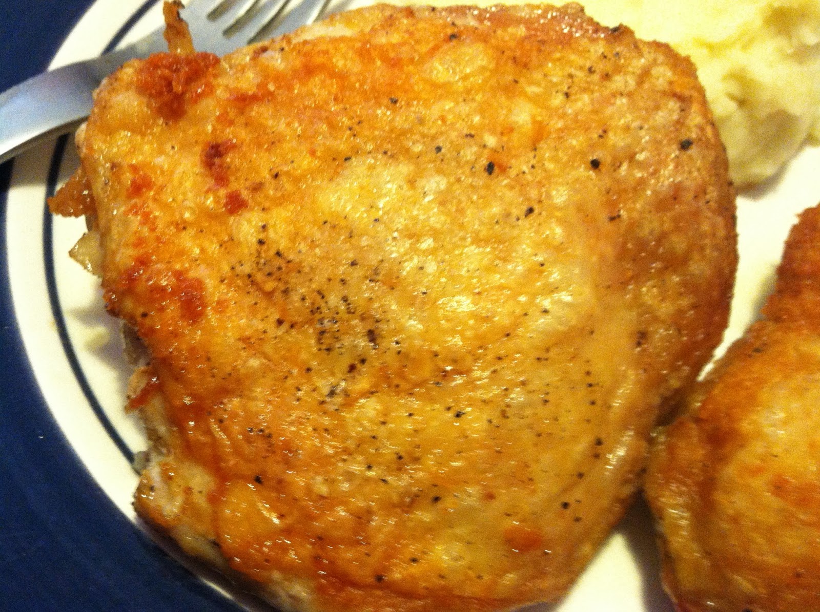 Je Vinaigrette Rien Chicken Thighs au Pépin