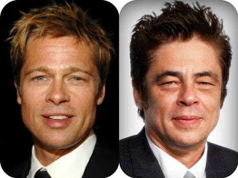 LookaLike - Brad Pitt and Benicio Del Toro looks like Hollywood Hands...