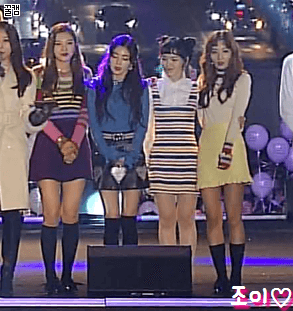 날도추운데 야외무대 공연한 레드벨벳 개인움짤위주.gif | 인스티즈