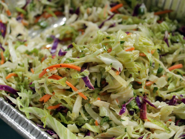 Citrus is way better than mayonnaise! (Cilantro Citrus Slaw with no mayo)