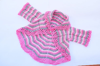 2-Imagen abrigo redondo a crochet y ganchillo. Majovel Crochet