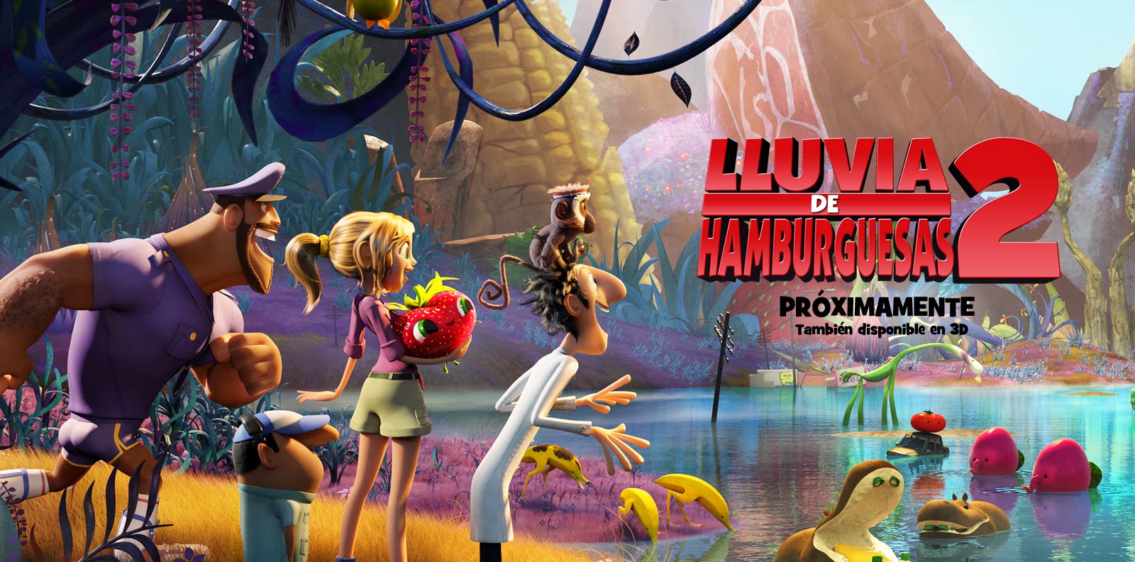 Crazy Love Book & Music Reseña De Película Lluvia De Hamburguesas 2