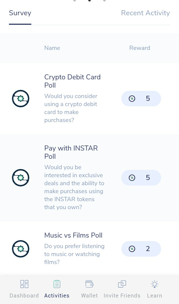 Instar Wallet Earn Bitcoins By Completing Surveys - 